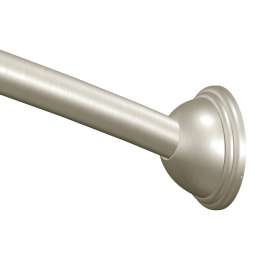 Curved Shower Rods Chrome 5' Curved Shower Rod, CSR2165BN