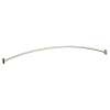Triva Chrome adjustable curved shower rod, CSR2169BN