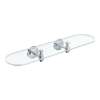 Iso Glass Decorative Wall Shelf, DN0790CH