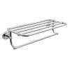 Iso Bathroom Shelf with Towel Bar, DN0794CH