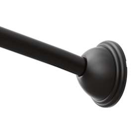 Moen Adjustable Curved Shower Rod, DN2160BL