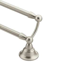 Sage Brushed nickel 24" Double Towel Bar, DN6822BN