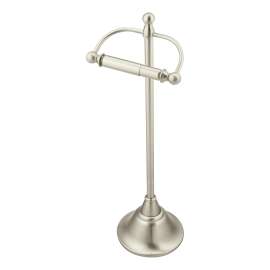 Sage Brushed nickel Freestanding Toilet Paper Holder, DN6850BN