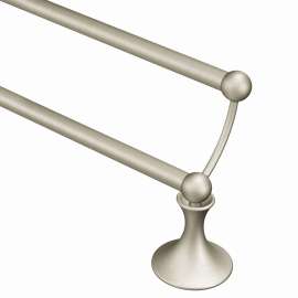 Lounge Chrome 24" Double Towel Bar, DN7722BN