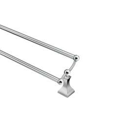 Retreat Chrome 24" Double Towel Bar, DN8322CH