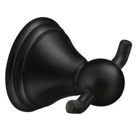 Preston Chrome Double Robe Hook, DN8403BL
