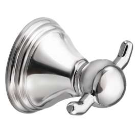 Preston Chrome Double Robe Hook, DN8403CH