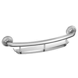 Chrome 16" Grab Bar with Shelf, LR2356DCH