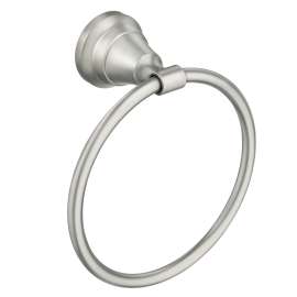 Halle Spot resist brushed nickel towel ring, MY0386BN
