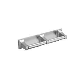 Hotel Motel Chrome Double Toilet Paper Holder, R5580