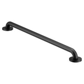 Matte black 30" concealed screw grab bar, R8730BL