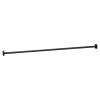 Matte black shower rod, SF2143BL