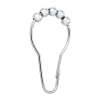 Moen Chrome Shower Curtain Rings, SR2100CH