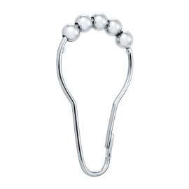Moen Chrome Shower Curtain Rings, SR2100CH