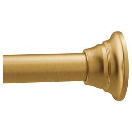 TENSION_RODS Brushed gold tension rod, TR1000BG