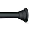Matte black tension rod, TR1000BL