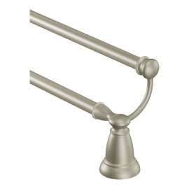 Banbury Brushed nickel 24" Double Towel Bar, Y2622BN