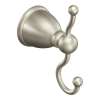 Caldwell Brushed nickel Robe Hook, Y3103BN