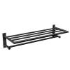 Arlys Matte black towel shelf, Y5794BL