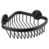 Hotel Motel Matte black Shower Basket, YB0275BL