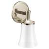 Flara Polished nickel one globe bath light, YB0361NL