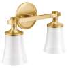 Flara Two Globe Bath Light, YB0362BG