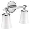 Flara Two Globe Bath Light, YB0362CH