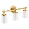 Flara Three Globe Bath Light, YB0363BG