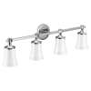 Flara Four Globe Bath Light, YB0364CH