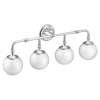 Colinet Chrome four globe bath light, YB0564CH