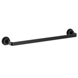 Cambium Matte black 18" towel bar, YB0618BL