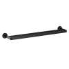Cambium Matte black 24" double towel bar, YB0622BL