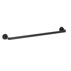 Cambium Matte black 24" towel bar, YB0624BL