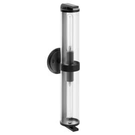 Cambium Matte black one globe bath light, YB0658BL