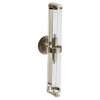 Cambium Polished nickel/brushed nickel one globe bath light, YB0658NLBN