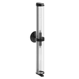 Cambium Matte black one globe bath light, YB0659BL