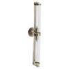 Cambium Polished nickel/brushed nickel one globe bath light, YB0659NLBN