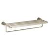 Cambium Brushed nickel/polished nickel towel shelf, YB0694NLBN