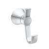 Jase Chrome double robe hook, YB0703CH