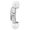 Cia Chrome one globe bath light, YB0762CH
