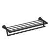 Jase Matte black towel shelf, YB0794BL