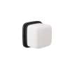 Iver Matte black one globe bath light, YB1351BL