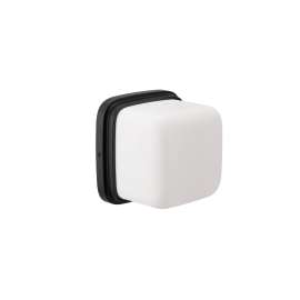 Iver Matte black one globe bath light, YB1351BL