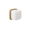 Iver Bronzed gold one globe bath light, YB1351BZG