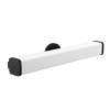Iver Matte black one globe bath light, YB1358BL