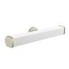 Iver Brushed nickel one globe bath light, YB1358BN
