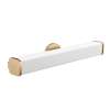 Iver Bronzed gold one globe bath light, YB1358BZG