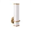 Iver Bronzed gold one globe bath light, YB1361BZG