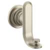 Greenfield Brushed nickel double robe hook, YB1703BN