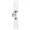 Greenfield Chrome two globe bath light, YB1762CH